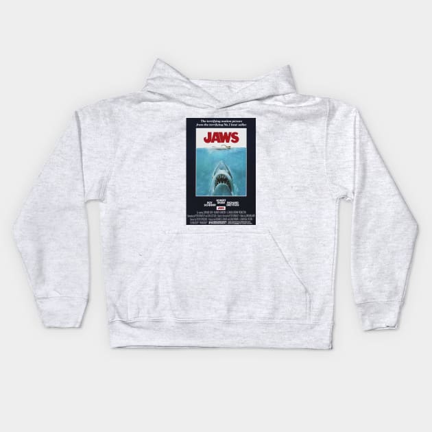 Jaws Kids Hoodie by tdK